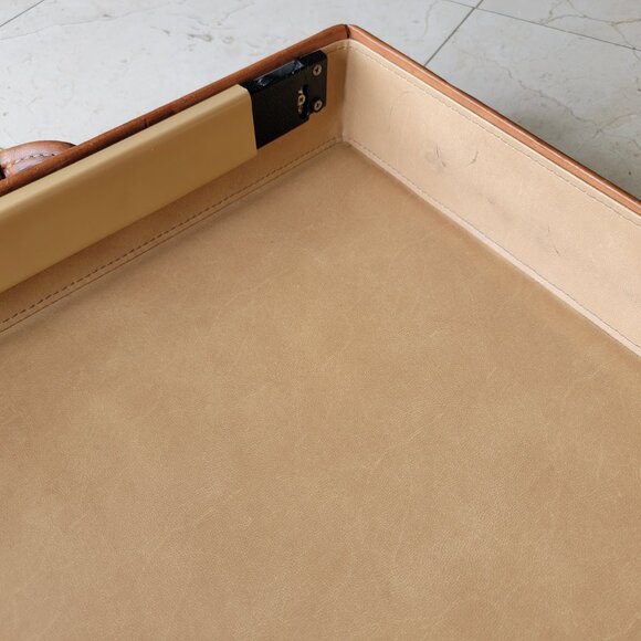 HARTMANN Leather Briefcase Attaché Vintage Authentic - Picture 15 of 16